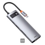 Baseus Metal Gleam Series 8-in-1 Multifunctional Type-C HUB