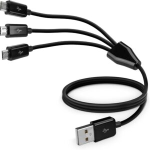 3-IN -1 UNIVERSAL CABLE  BLACK