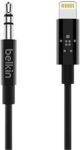 3.5MM AUDIO CABLE WITH USB-C CONNECTOR 0.9M BLACK