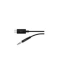 3.5MM AUDIO CABLE WITH USB-C CONNECTOR 0.9M BLACK
