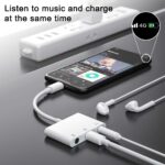 3.5MM AUDIO + CHARGE ADAPTER WHITE FOR LIGHTNING