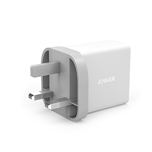 DUAL USB A WALL CHARGER 24W(WHITE)