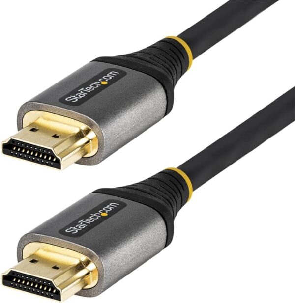 HIGH SPEED HDMI CABLE WITH ETHERNET 5M/16FT BLACK GOLD