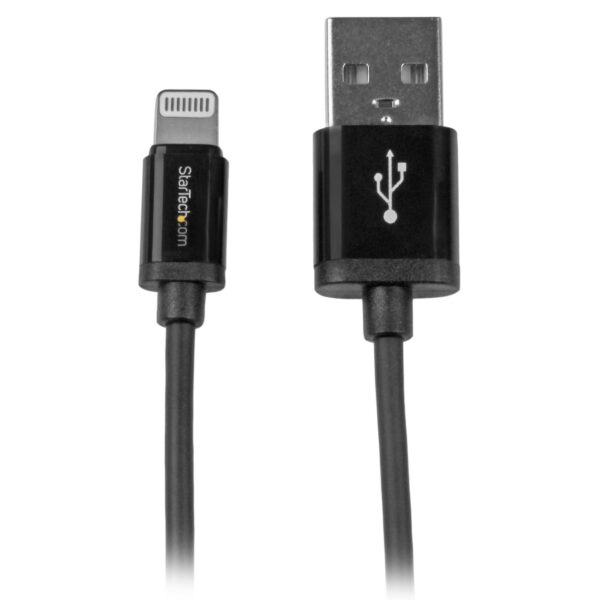 USB A TO MICRO-USB CABLE 1M BLACK