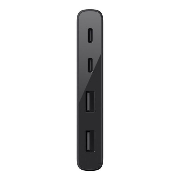 USB-C 4 PORT MINI HUB BLACK
