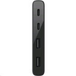 USB-C 4 PORT MINI HUB BLACK