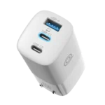 Cheetah4 65W Dual USB-C & Single USB-A Port Super-fast GaN Charger + Type-C to Type-C 1m Cable - digifon