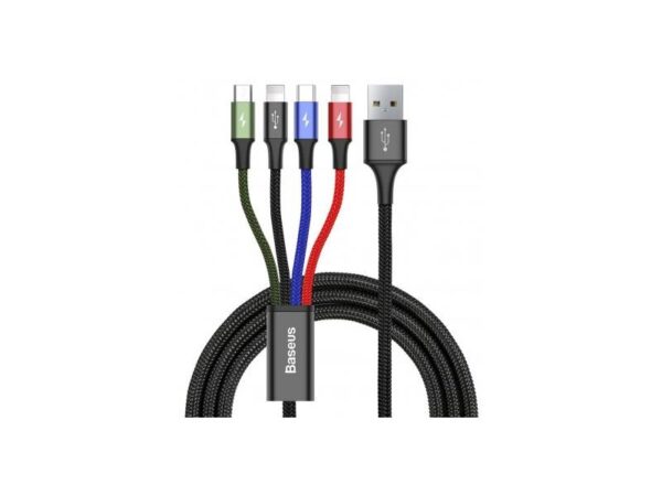 Baseus Fast 4-in-1 Cable Black