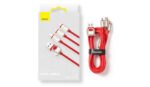 Baseus Year of the Tiger One-for-Three Data Cable Red