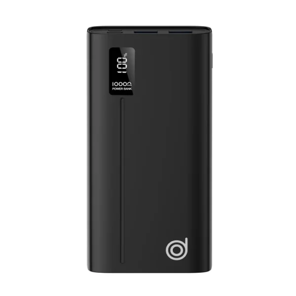 DIGIFON 12W Digital PowerBank 10000mAh - Black