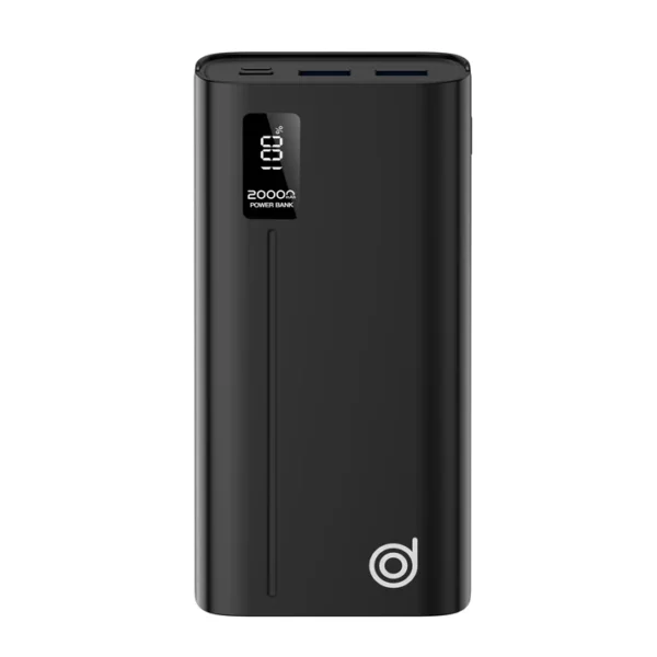 DIGIFON 12W Digital PowerBank 20000mAh - Black