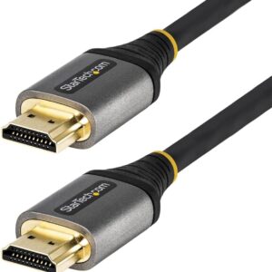 HIGH SPEED HDMI CABLE WITH ETHERNET 5M/16FT BLACK GOLD