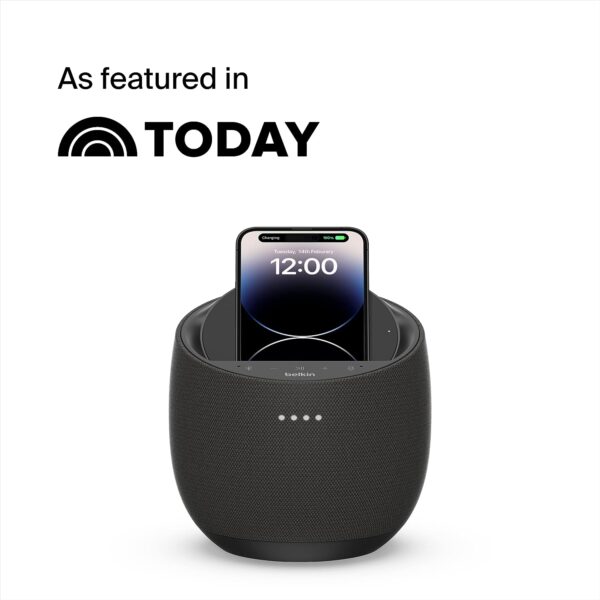 HIFI SMART SPEAKER+WIRELESS CHARGER BLACK