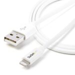 LIGHTNING TO USB-A CABLE 3M WHITE PVC