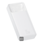 Baseus Bipow Digital Display Power Bank 10000mAh 15W White Overseas Edition