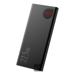 Baseus Adaman Metal Digital Display Quick Charge Power Bank 10000mAh 22.5W （ 2021 Edition）Black Overseas Edition