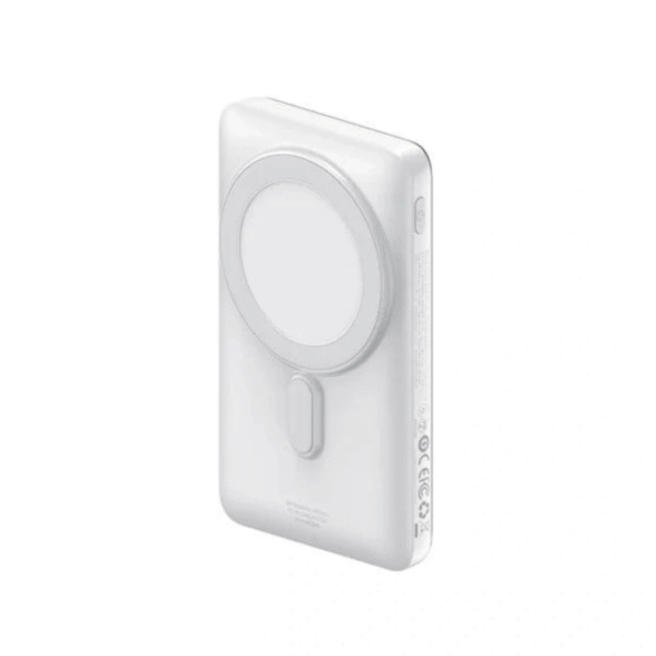 Baseus Magnetic Bracket Wireless Fast Charge Power Bank 10000mAh 20W White
