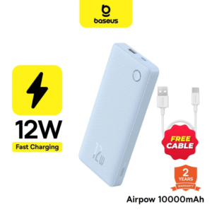 Baseus Airpow Air Lite Power Bank 10000mAh 12W Galaxy Blue