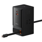 Baseus Power-Combo Digital Power-Strip Black