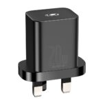 Baseus Super Si Quick Charger 1C 20W UK Sets Black