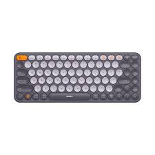 OS-Baseus K01B Wireless Tri-Mode Keyboard Frosted Gray