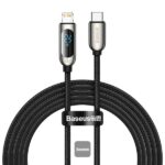 Baseus Display Fast Charging Data Cable Type-C to iP 20W Black
