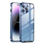 FROSTED GLASS BACK PANEL METAL IPHONE 15 PRO-MAX