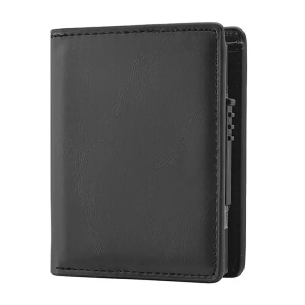 POP-UP ALLUMINUM ALLOY WALLET BLACK